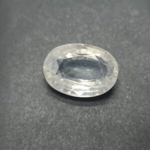 Original White Zircon Gemstone Best Price 7.27 ct - 8.07 Ratti