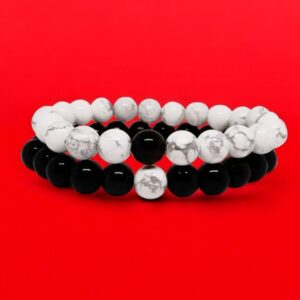 Howlite Couple Bracelet